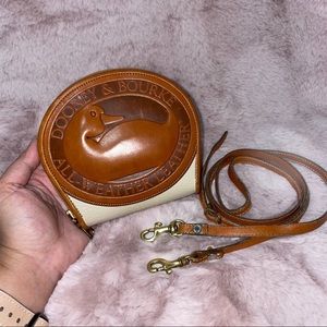 RARE Vintage Dooney & Bourke Big Duck on a Strap
